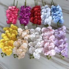 胡蝶蘭造花、造花束、結婚式用造花、装飾用造花、フラワーアレンジメント、ウェディング用高級シルクフラワー、胡蝶蘭