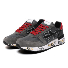 莆田靴 PREMIATA メンズシューズ アメリカンダークカジュアルシューズ ニッチスエードレザースポーツシューズ
