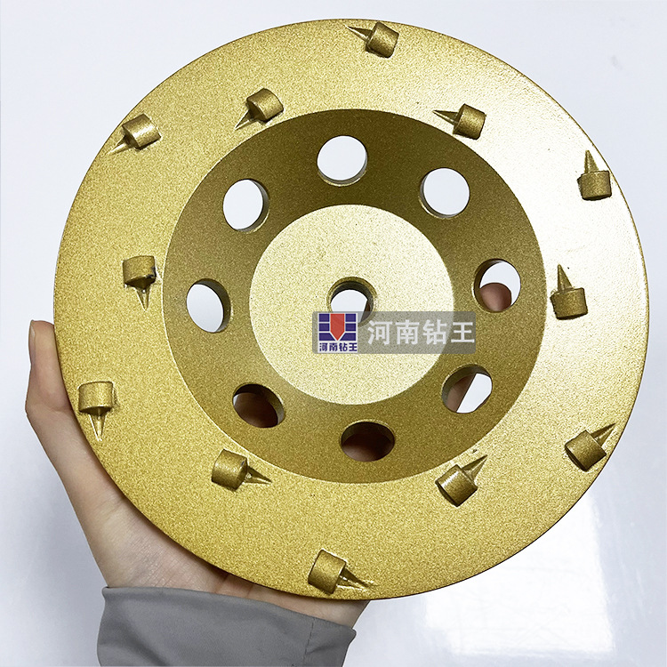 厂家4-7寸翻新环氧地坪混凝土金刚石PCD磨盘磨轮磨片地坪机磨杯轮