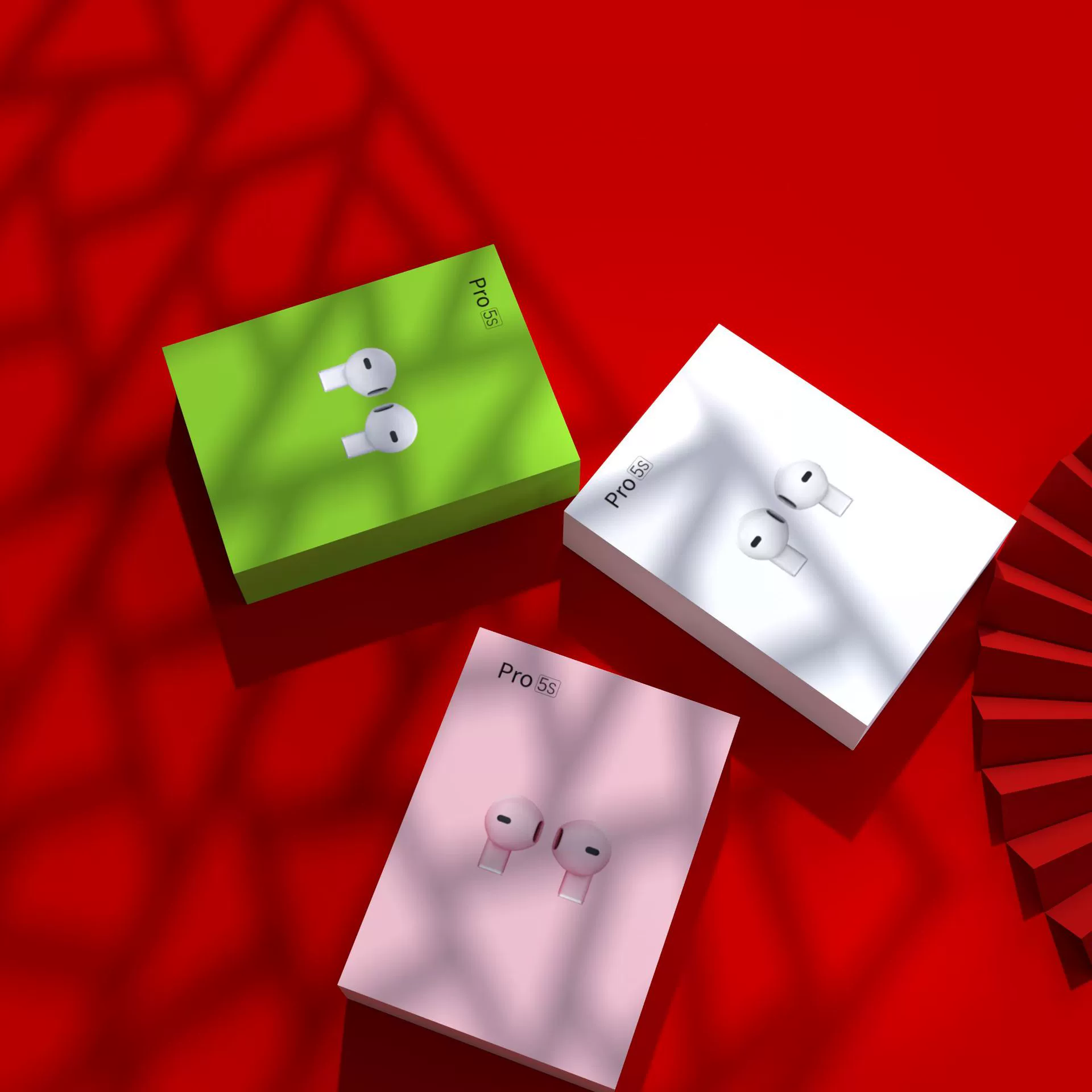 Pro 5S упаковочная коробка два, три, четыре поколения и пять поколений спот Bluetooth наушники упаковка 3C цифровой аксессуар бумажная коробка для часов коробка