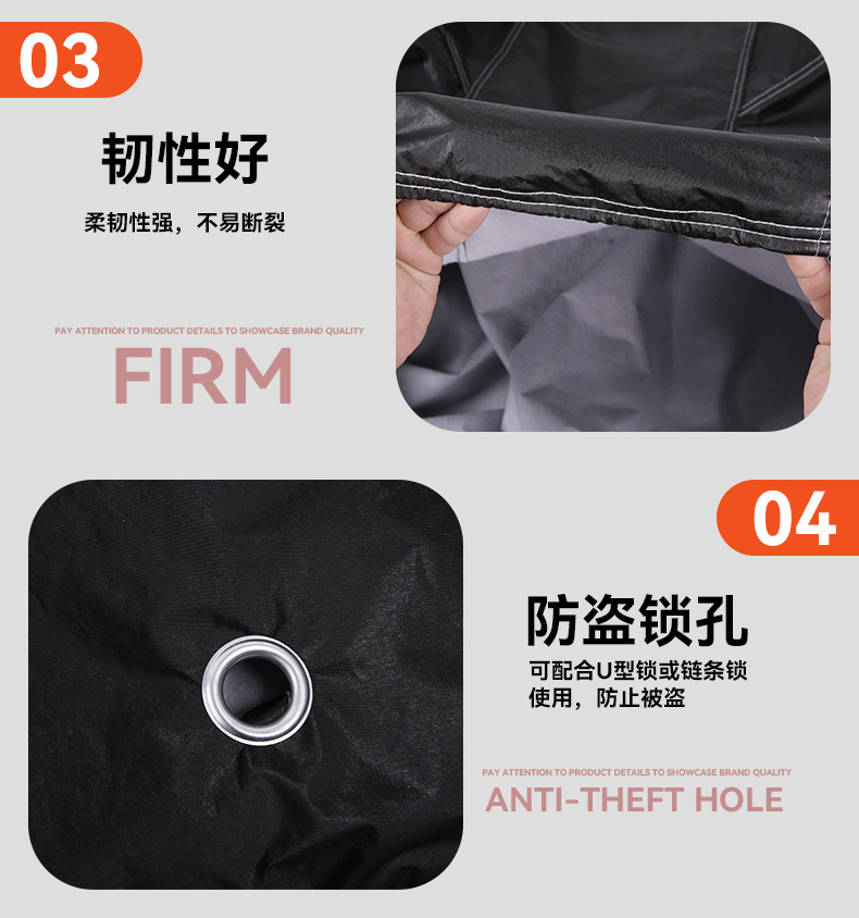 Ready Supply of Motorcycle Covers to Protect Against Rain and Sun, Thickened Motorcycle Covers to Protect Against Rain and Dust, Electric Vehicle Covers