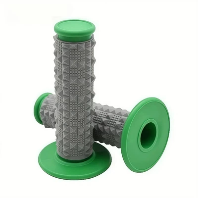 Handlebar Grips, Motorcycle Handle Cover - green