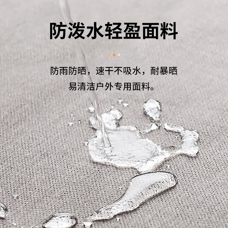 Al aire libre tejido de ratán cama redonda muebles piscina impermeable protección solar cama cama de hotel balcón ocio perezoso gran combinación de cama redonda