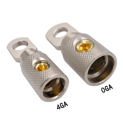 Block High-Quality Pure Copper – Other Car Modifications - 0ga-nickel-plated-single