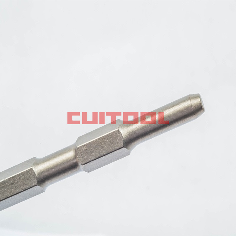 Alloy steel chisels: construction tools including demolition chisels, pointed chisels, flat chisels, cold chisels, electric hammers, jackhammers, and hexagonal chisels.