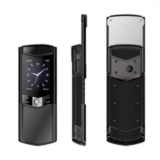 跨境外贸新款 V888PRO 2G 非智能按键滑盖老人家学生功能备用手机