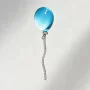 小众满钻水滴多色别针