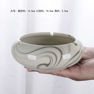 ceramic ashtray, high-end commercial use: Car ashtray - white-ash-large-size-2-pieces-safety-equipment