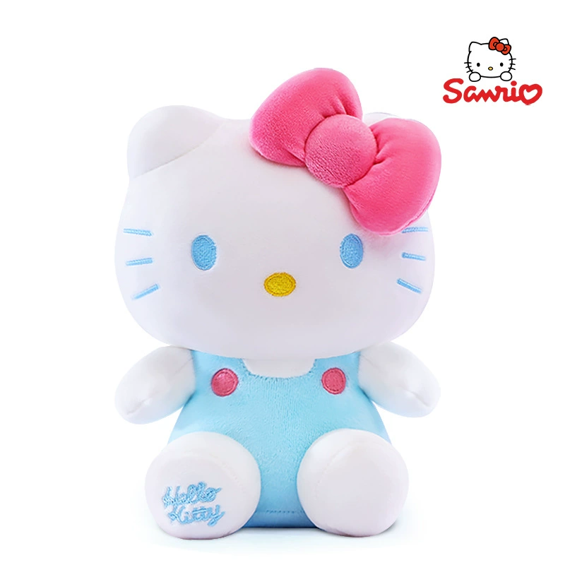 Hello Kitty, Hello Kitty, джинсовая юбка, плюшевая кукла, бархатная игрушка