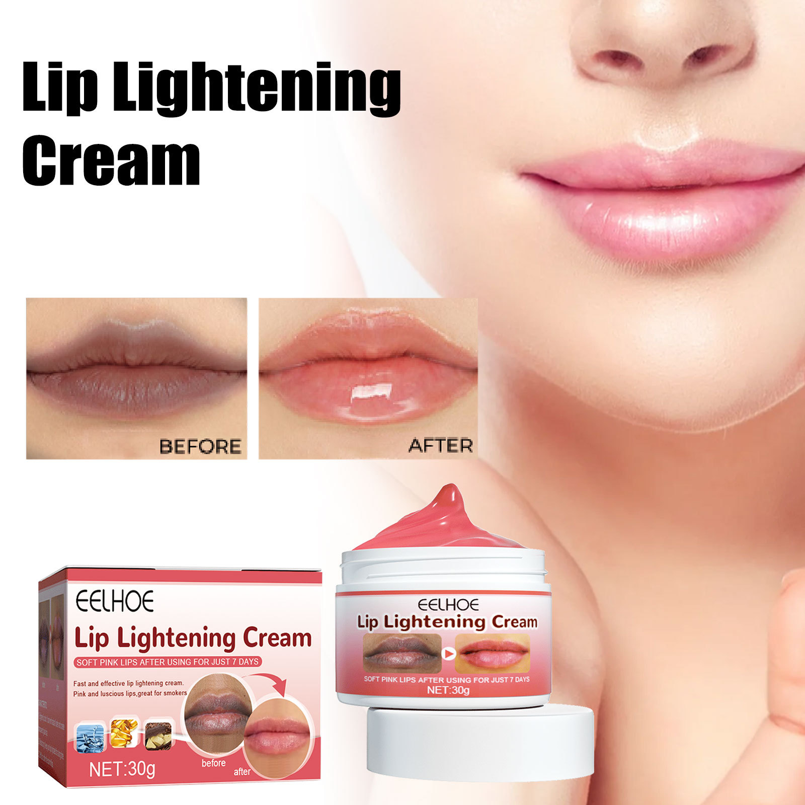 EELHOE Moisturizing&Brightening Moisturizing&Moisturizing Lip Repairing lipstick_voghion.com