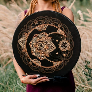 Cross -Bordder New Product Drum Vegan Shaman Drum Drum Siberian Drum Manual Craft Craft