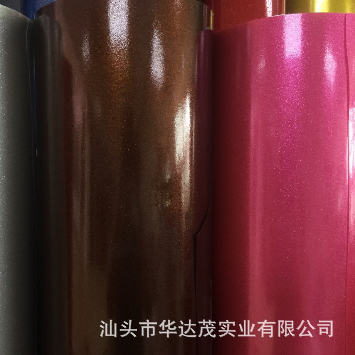 厂家直销华达茂pvc金葱膜 pvc超级透明薄膜普通透明膜 pvc软膜有