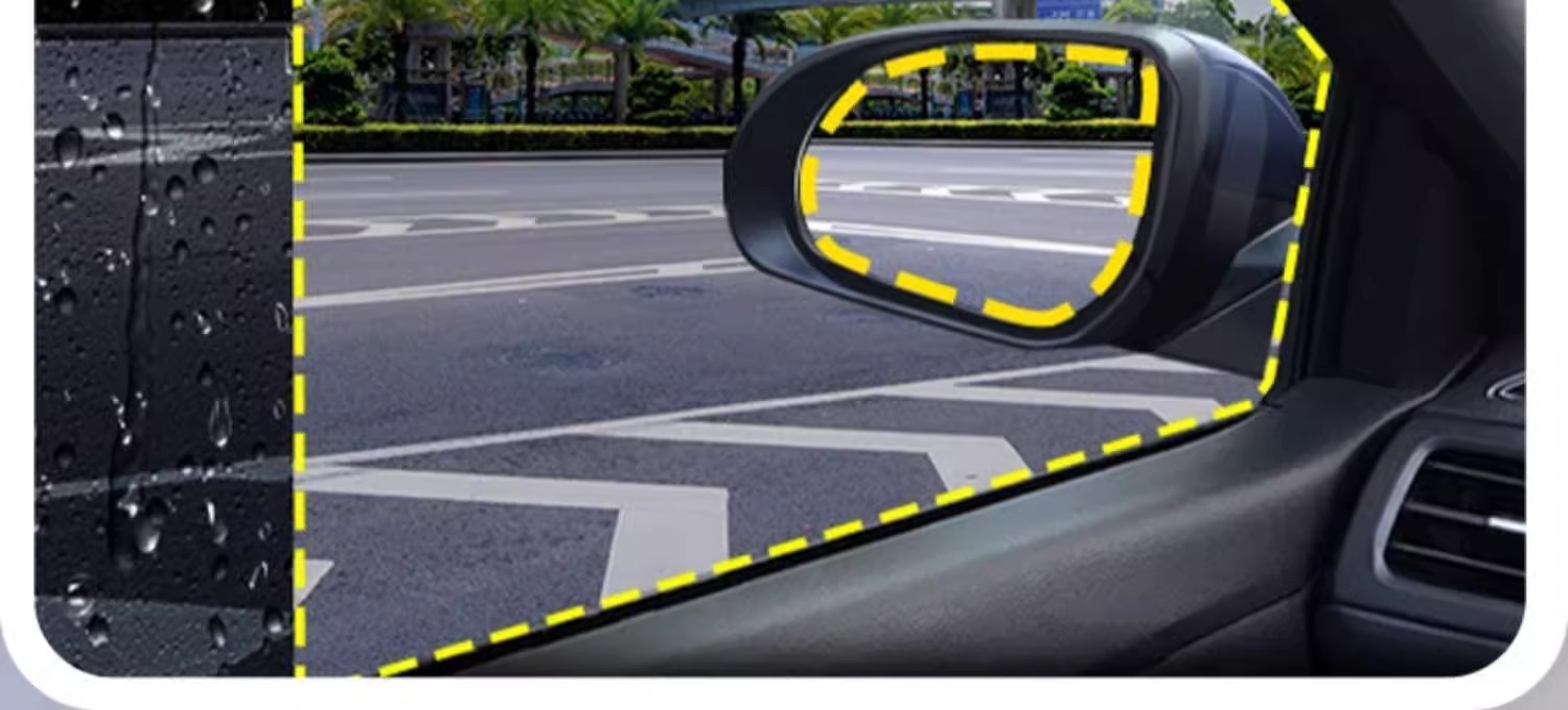 Car Rearview Mirror Rainproof Film, Reversing Mirror, Car Window Waterproof Film, Rainy Day Car Reflective Mirror, Rainproof Artifact
