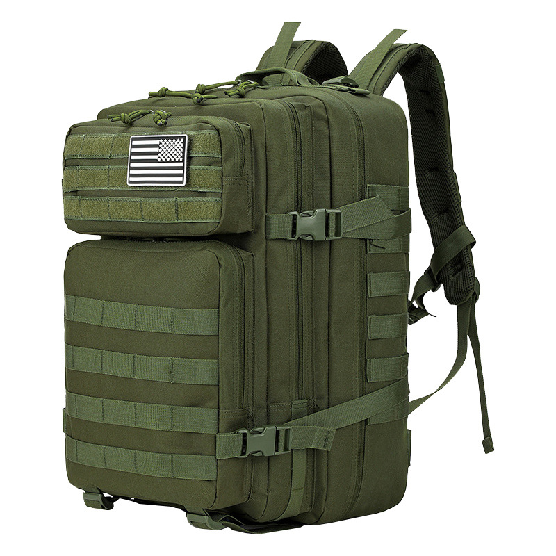 Mochila Táctica para Exteriores 3P de Tela Oxford Resistente al Desgaste