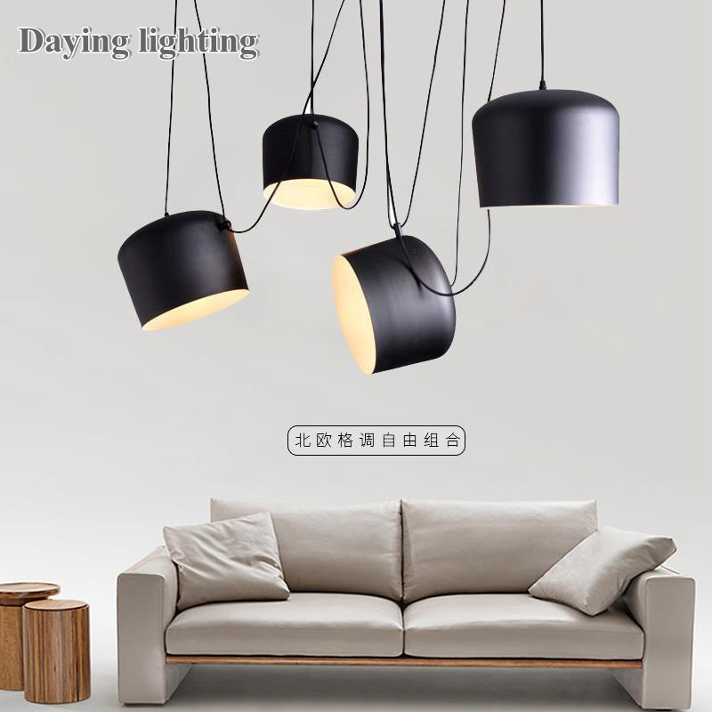 Modern simple aluminum lighting restaurant bar counter Internet coffee milk tea shop lounge creative design chandelier cross-border supply Modern simple aluminum lighting restaurant bar counter Internet coffee milk tea shop lounge creative design chandelier cross-border supply