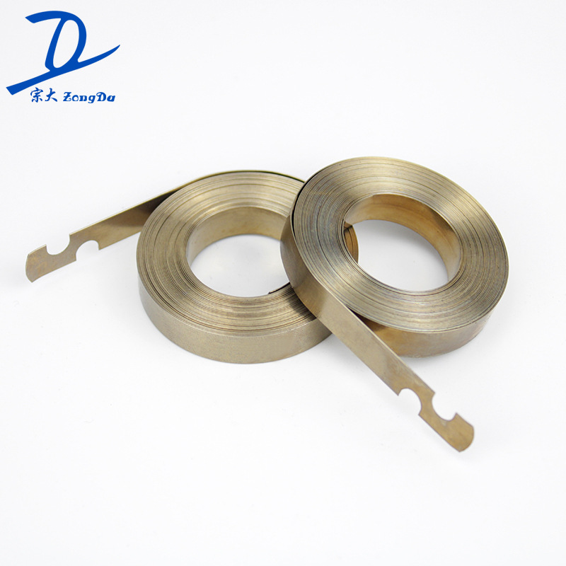 宁波厂家直销不锈钢卷簧，碳钢收线卷簧，供小家电，吸尘器(图)