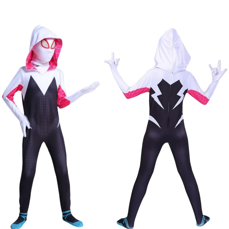 Gwin female Spider-Man tights jumpsuit cosplay Christmas Halloween children adult performance costume