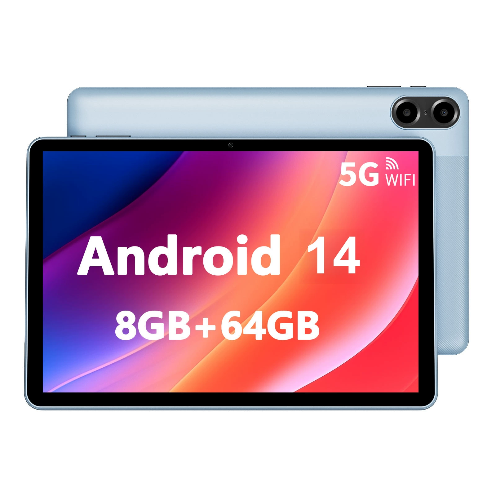 Планшетный ноутбук, 10 см, Android, 8 ГБ, 4G, 64 ГБ