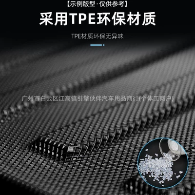 TPE trunk mat, backrest pad, Trunk Mat