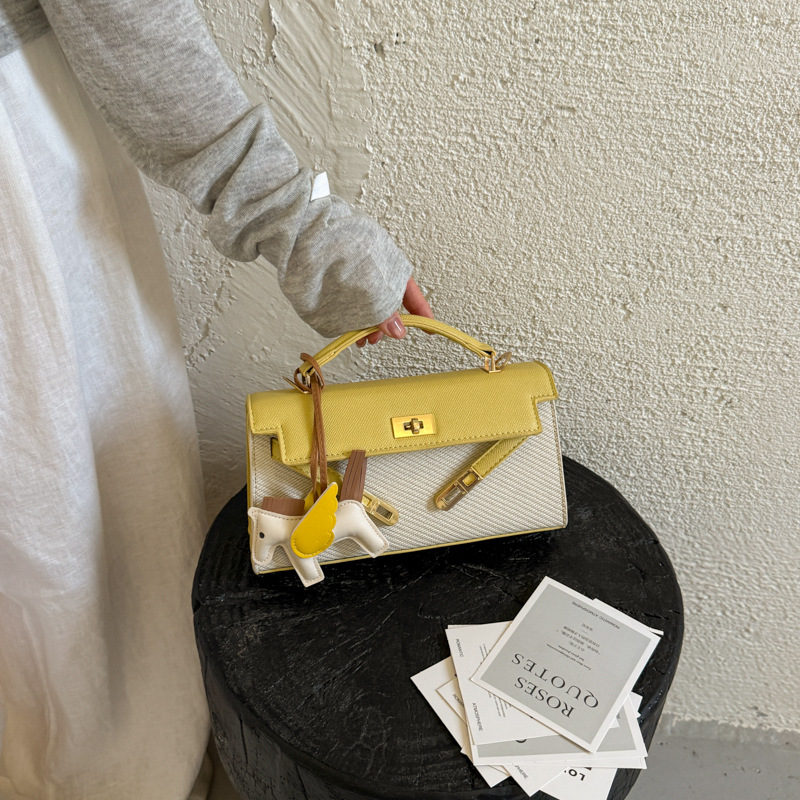Bolsa de mano transfronteriza de estilo extranjero, bolso de mano de estilo extranjero de alta calidad, bolso de hombro de moda retro casual universal