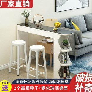 Small Apartment Bar Table Home Modern Minimalist Living Room Entrance Small Bar Sofa Side Table Restaurant Light Luxury Partition Cabinet