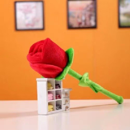 New Rose Bouquet Doll Back Scratcher Plaything Skinsensitive Flower Massage Back Scratcher Valentine's Day Bouquet Available in Multiple Colors