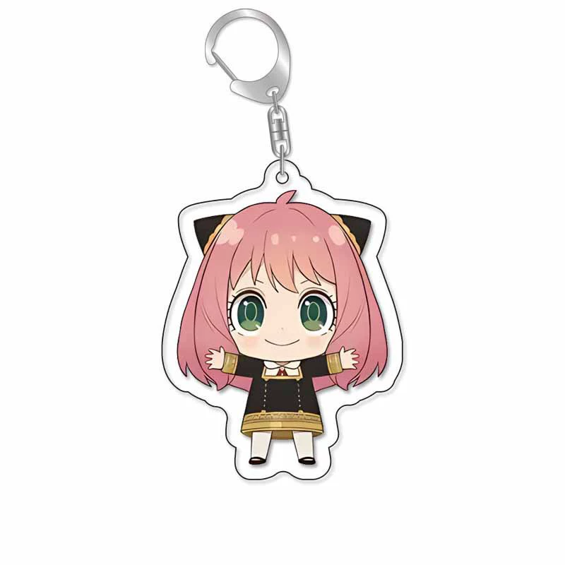 Spy Player Acrylic Keychain Comics Peripheral Figures Dusk Anyayol Blay Agent