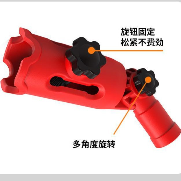 Abrazadera de cepillo transfronteriza abrazadera universal multifuncional herramienta de conexión de barra de pintura clip adaptador de barra de extensión