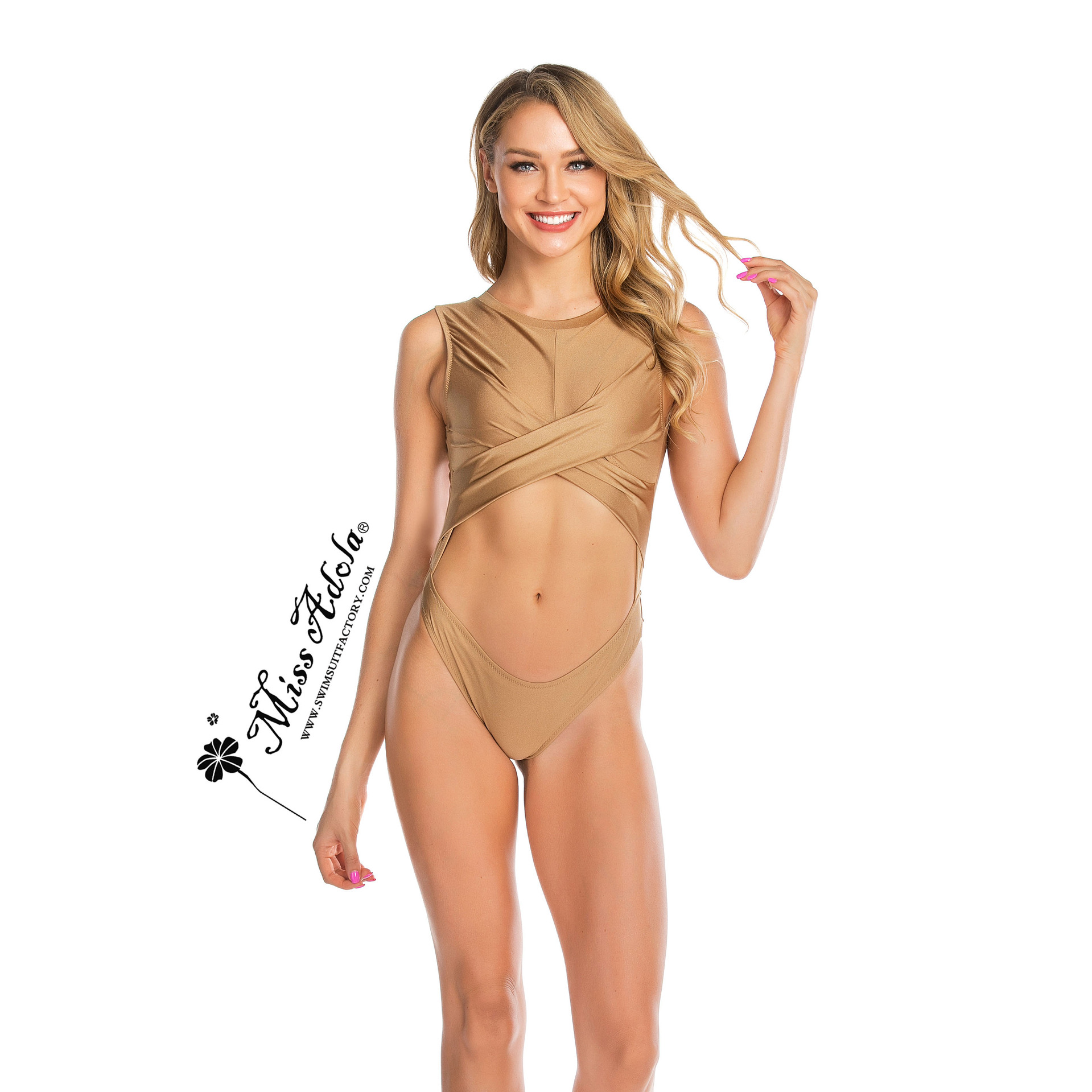 2023����ѷ�¿�����Ӿ�� ���Ǹ߲��Ը�¶����ɫŷ��Ӿ��Ů��Ӿװ