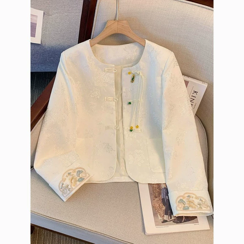 Autumn jacket, Chinese style, Chanel style, high-end