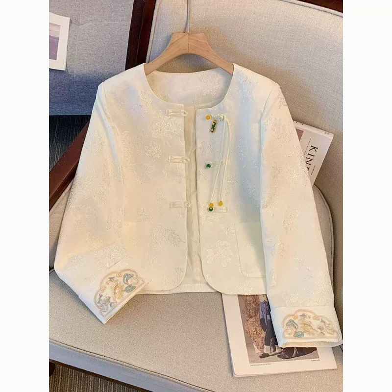 Autumn jacket, Chinese style, Chanel style, high-end