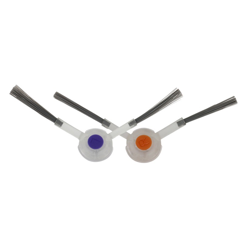 Aplicable a nube ballena J3 barredora accesorios nuevo cepillo lateral pequeña ballena espíritu barrido fregona robot blanco transparente cepillo de plantación de pelo