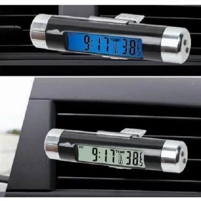air outlet type electronic — Car thermometer