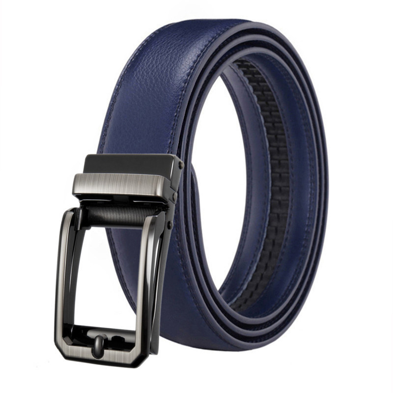 Comercio exterior cinturón de hebilla automática de los hombres cinturón falso pin hebilla de negocios moda viajero clip hebilla Venta caliente cinturón 35mm ancho