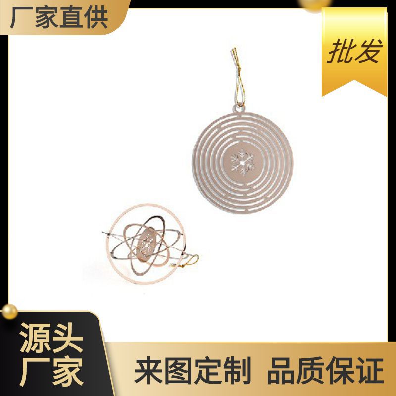 深圳厂家不锈钢简约镂空书签可折立体挂饰学生办公收藏书签可制作