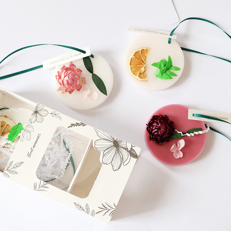 Chen You You Pin Wardrobe Aroma Candle Sheets for Odor Removal, Deodorizing, Scented Solid Fragrance Candle Sheets for Long-lasting Fragrance, Hanging Ornament