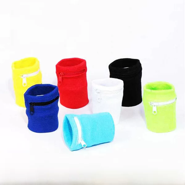 Zipper Wrist Brace for Fitness and Sports, Adult Zipper Compression Wrist Support, Personalized Wrist Brace for Dribbling and Running, Towel Wrist Brace