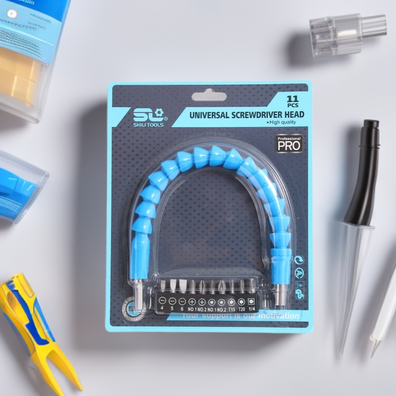 多功能塑料万向软轴手电钻电动工具螺丝刀批头万向软轴连接延长