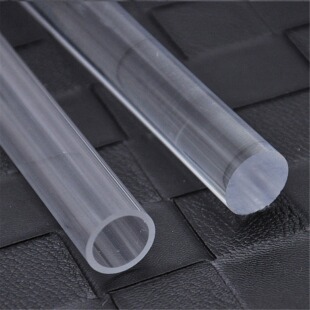 Transparent Clay Stick PMMA Rolling Pin Solid Ultra Light Clay Colored Clay Soft Pottery Tool acrylic bar Factory Direct Sale