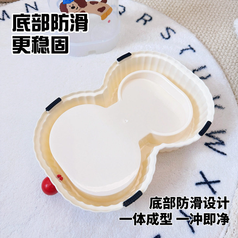 宠物喂食器自动喂食器大容量狗狗猫咪饮水机两用不插电狗粮储粮桶|undefined