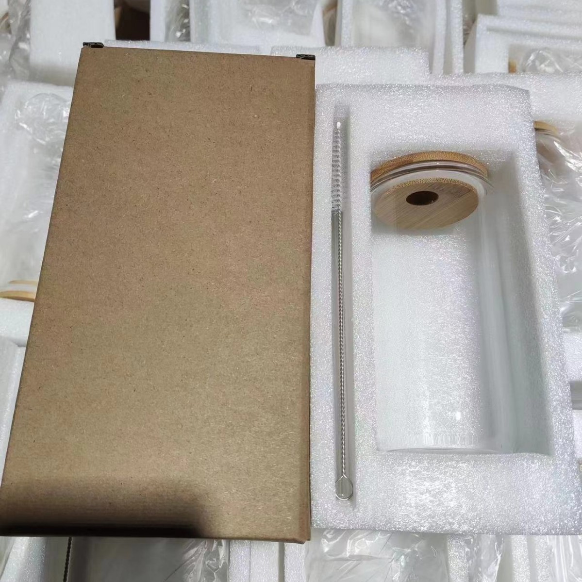 Taza de agua de aspecto alto creativo Red Cup femenina ins estilo vidrio transparente Cola Cup puede beber taza