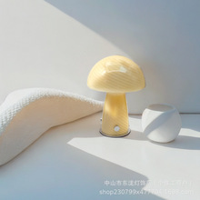 跨境爆款玻璃小夜灯卧室床头灯客厅装饰夜灯组合装厂家直批