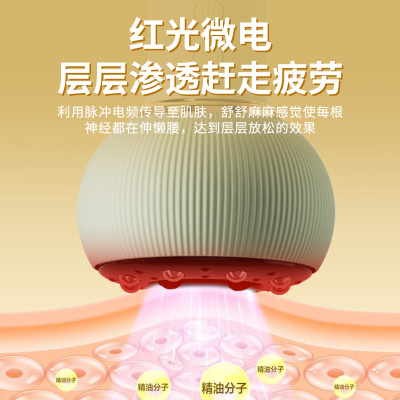 スクレーピング器具、電動理学療法器具、カッピング装置、多機能ハイパワー経絡ブラシ、スリムベリーマッサージャー、浚渫器具|undefined