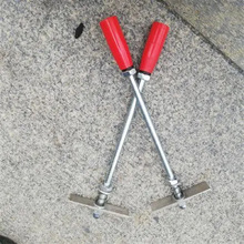 道岔检查尺规格齐全工矿道岔检测锤携带方便轨缝检验锤