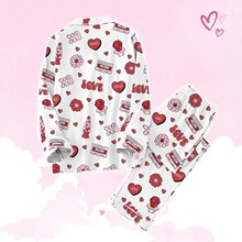 M 13859 Long Sleeve Cardigan Pajamas ��ͨ�Ҿӷ� �羳ŷ��