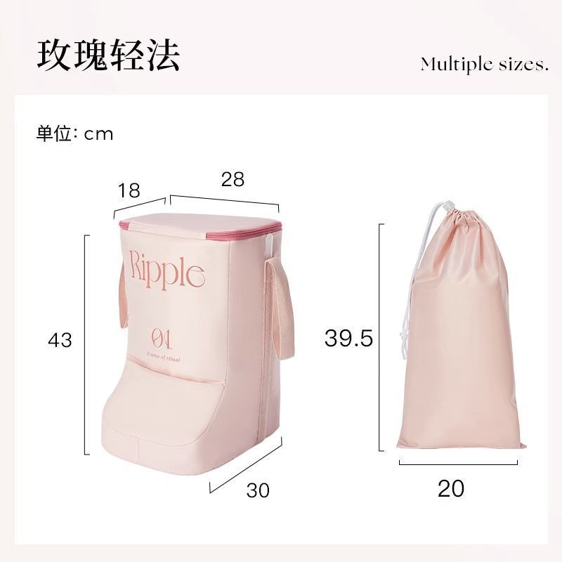 旅行便携式可折叠泡脚桶深桶过小腿宿舍保温桶家用过膝泡脚袋批发|undefined
