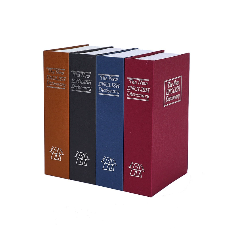 Simulation Book Capable Box Mid -Number Code Four -color Dictionary can be fixed