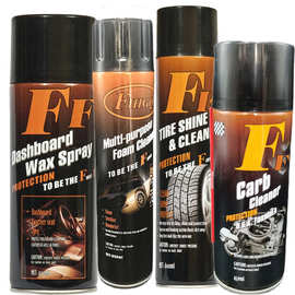 汽车F泡沫清洁剂化油器清洗轮胎泡沫光亮剂表板蜡除锈剂仪表盘蜡
