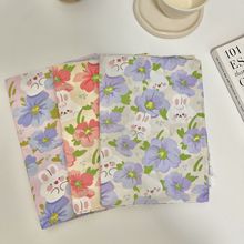 亲肤人棉棉绸数码印花面料 兔子花碎花布 睡衣家居服连衣裙防蚊裤