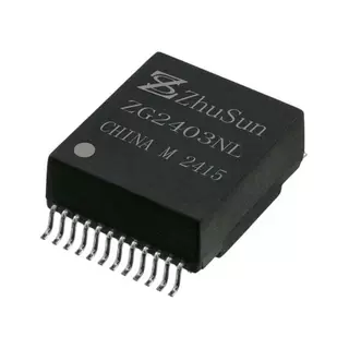 S558-10GB-07 厂家生产24PIN网络变压器/滤波器S558-5500-48